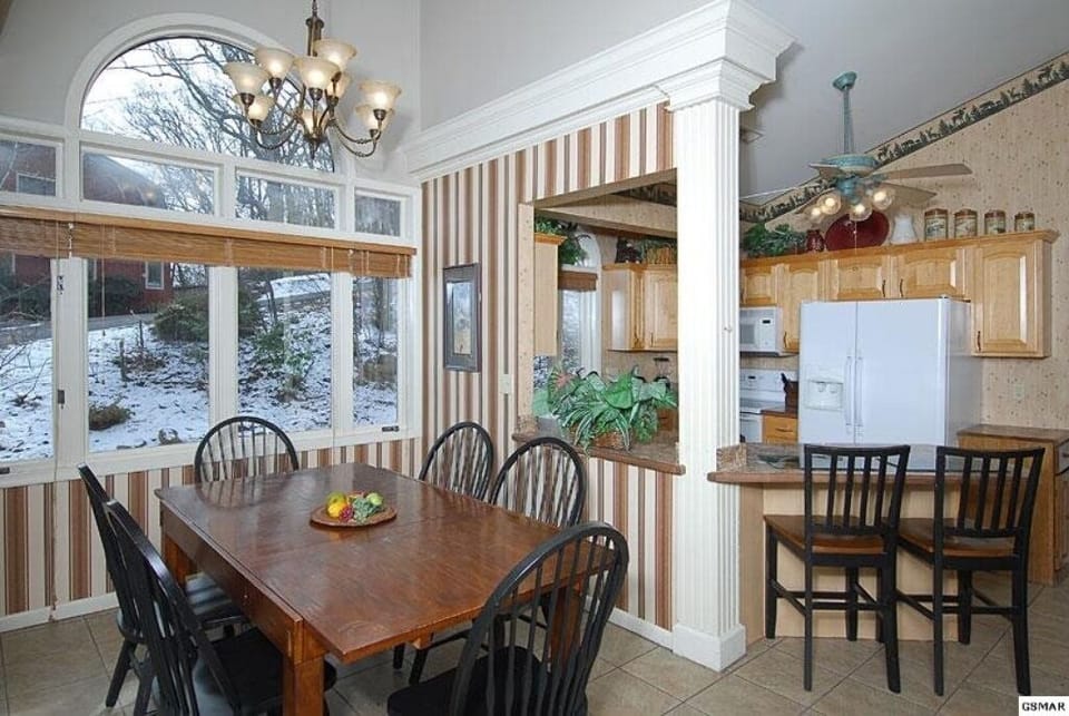 Grill is just out front, perfect for grilling out and dining in