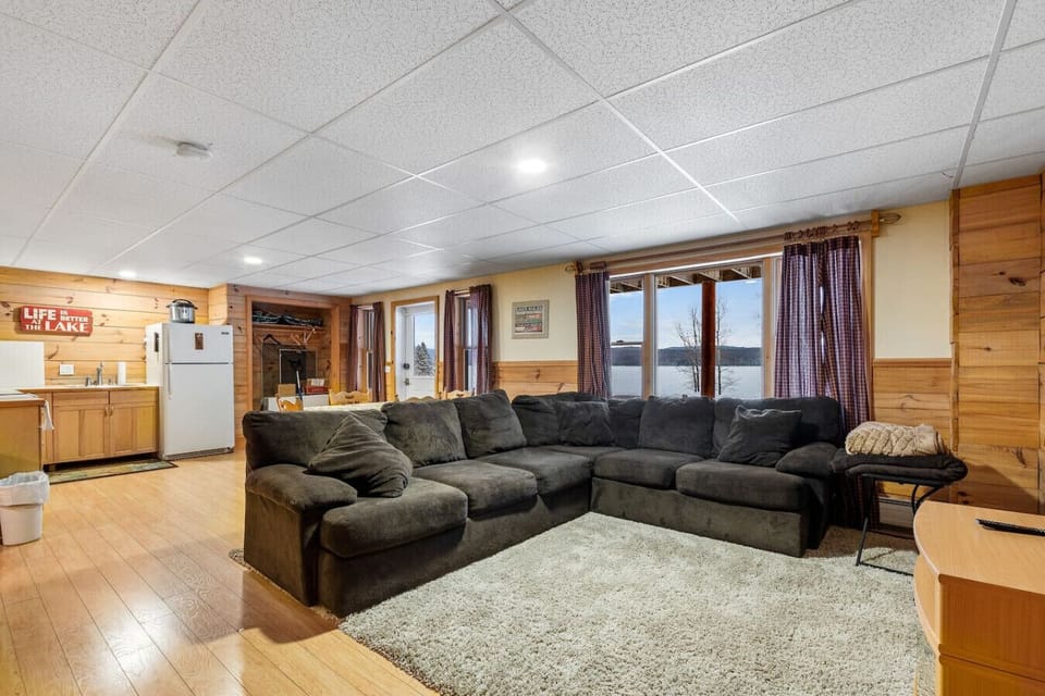Lower floor living room