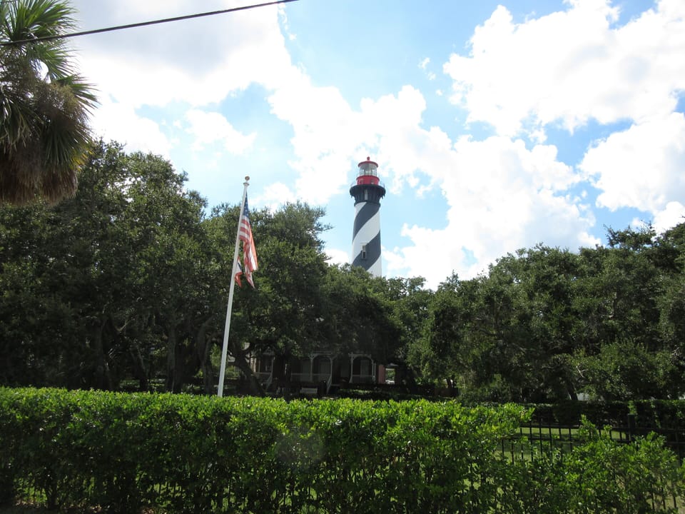 Climb the Historic Lighthouse for a amazing view of St Augustine 