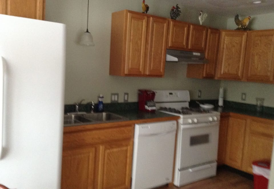 full sized kitchen with all of the amenities