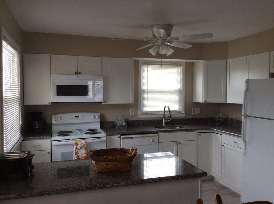 Well-stocked kitchen