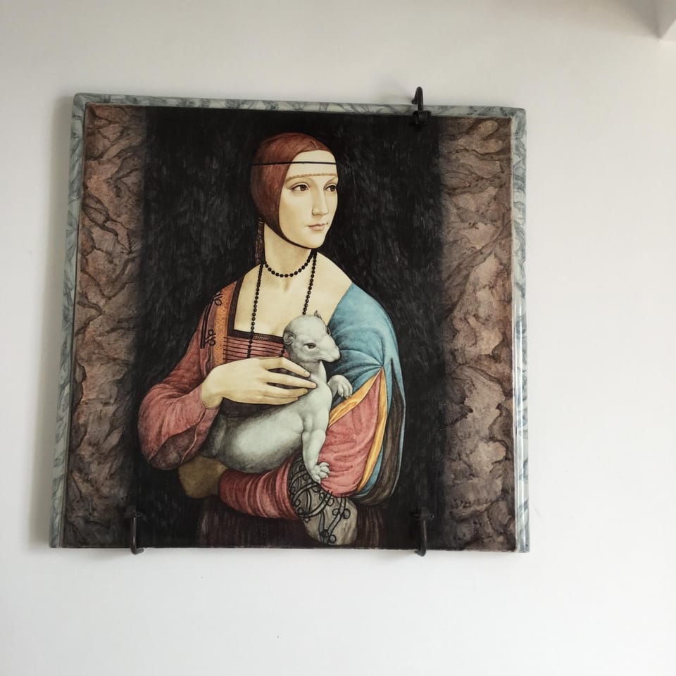 Home filled with art 