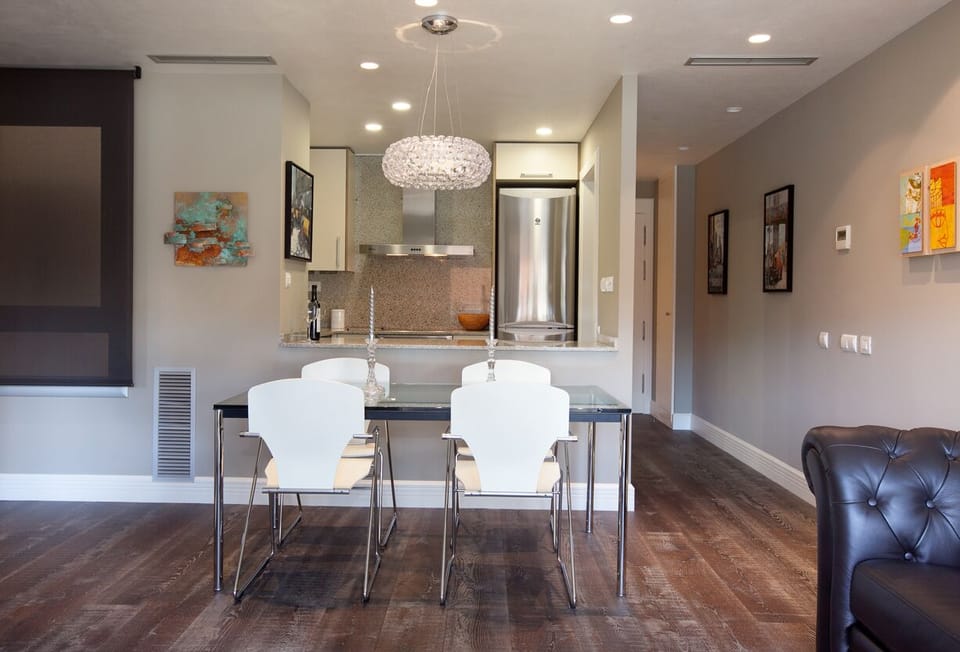 Dinning Area and Kitchen. 