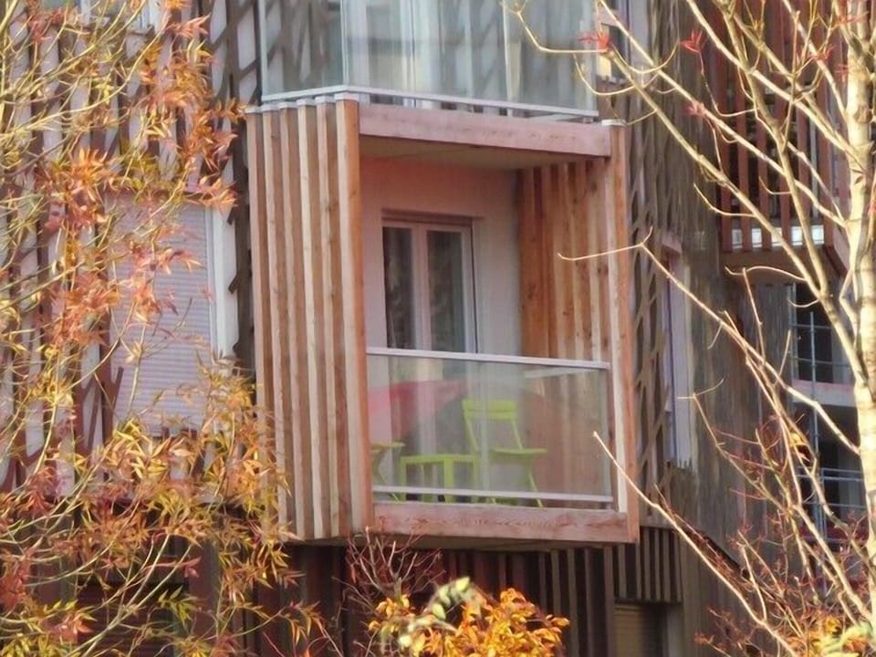 Balcony overlooking the Eco-Friendly Park