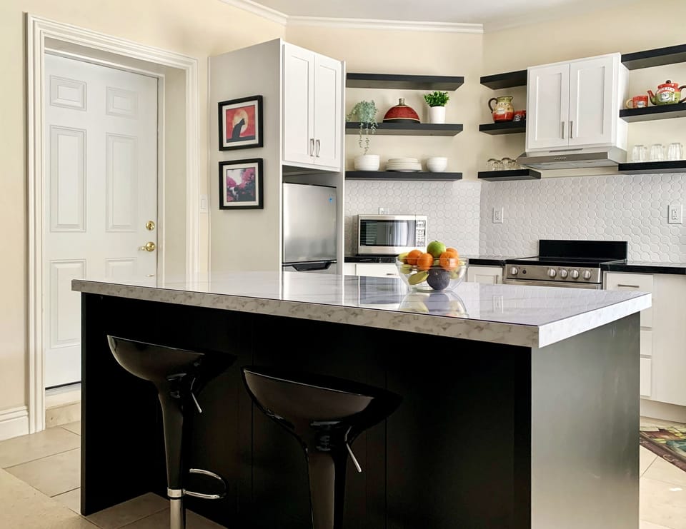 Newly remodeled kitchen 