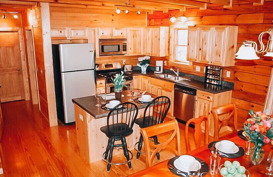 Kitchen-Main Level, fully stocked; everything you need to cook for your family