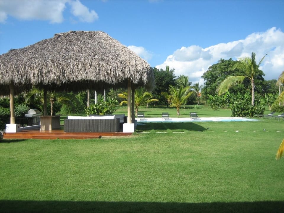 Gazebo and Pool Lounge Area