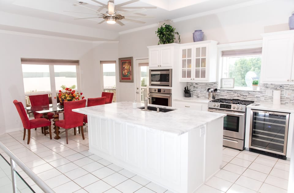 spacious kitchen