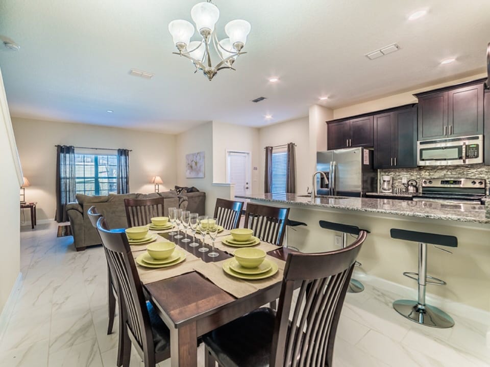 Dining room for family dinners