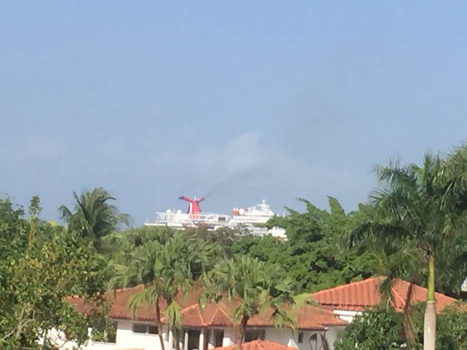 Some days you can even see the cruiseships from the front porch