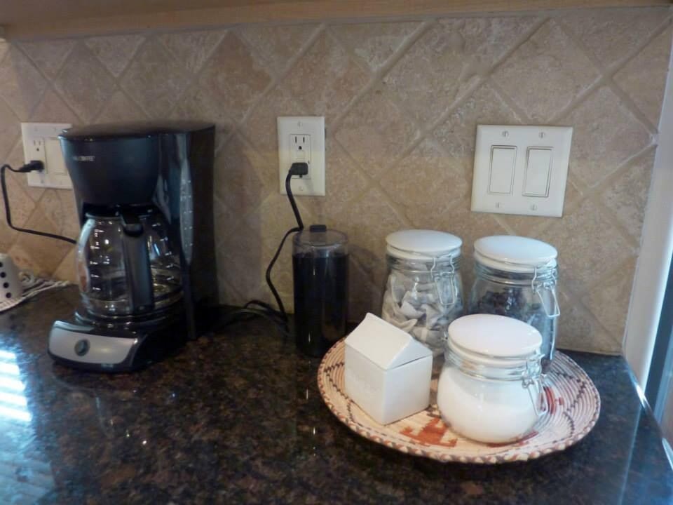 Fresh Coffee Beans, Coffee Bean Grinder and Coffee Maker
