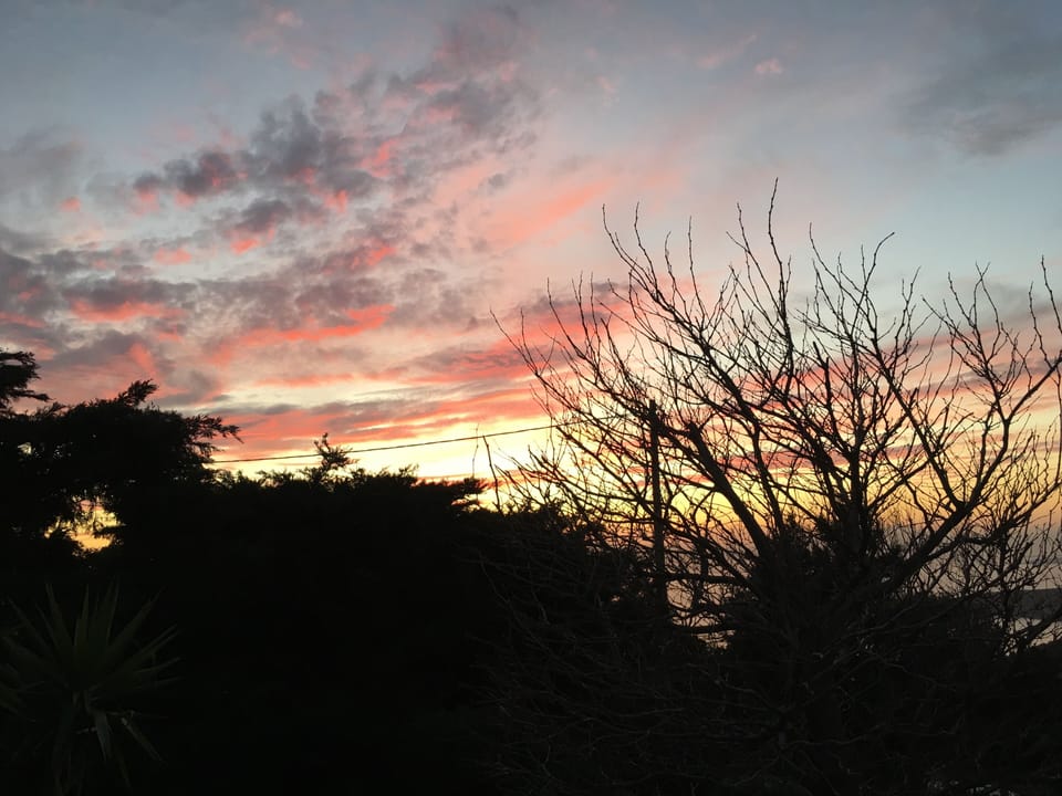 Another sunset from house