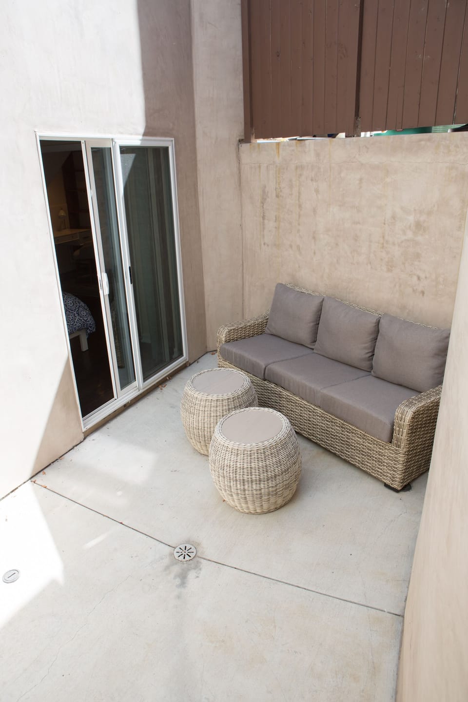 Guest Bedroom 2 private patio