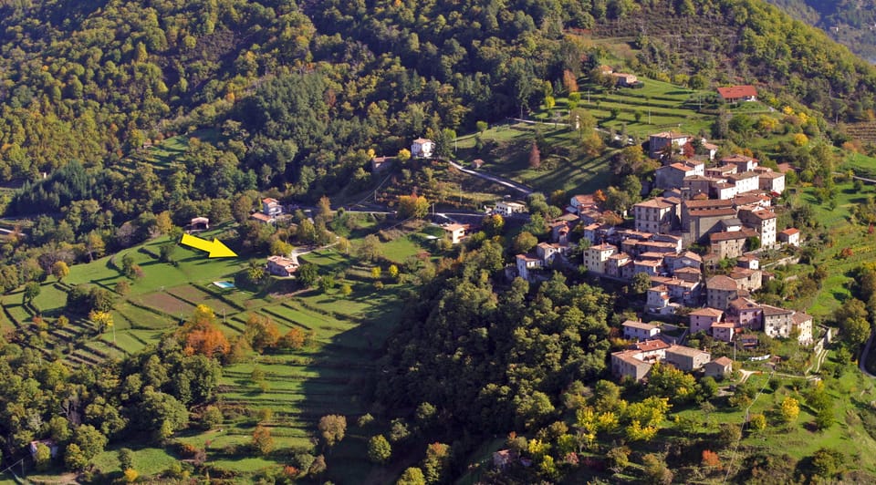 The property and the medieval village of Sillico.