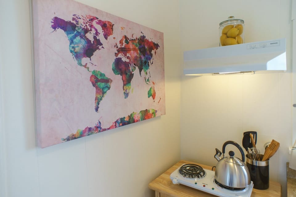 The Port Townsend city codes dictated that we remove the proper oven. 