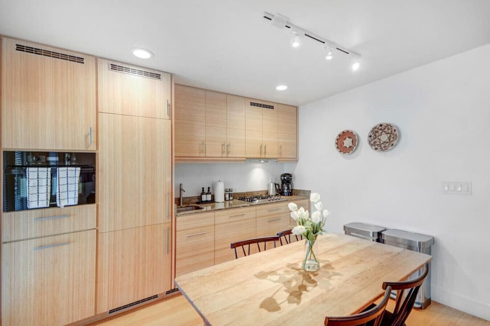 Dining and kitchen