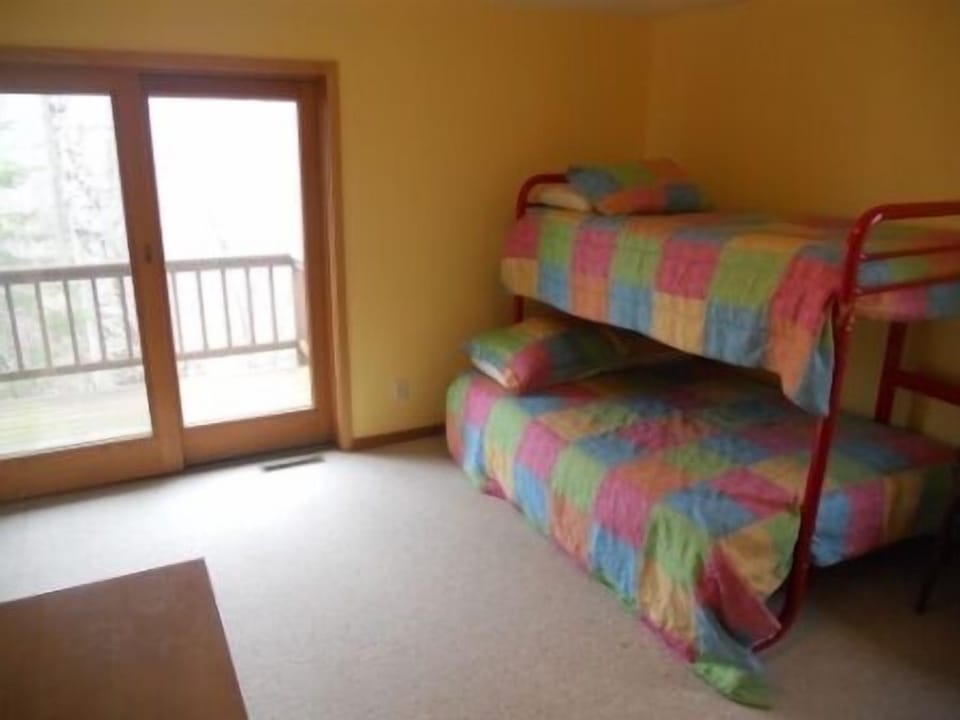 Park Side Bedroom has a private deck