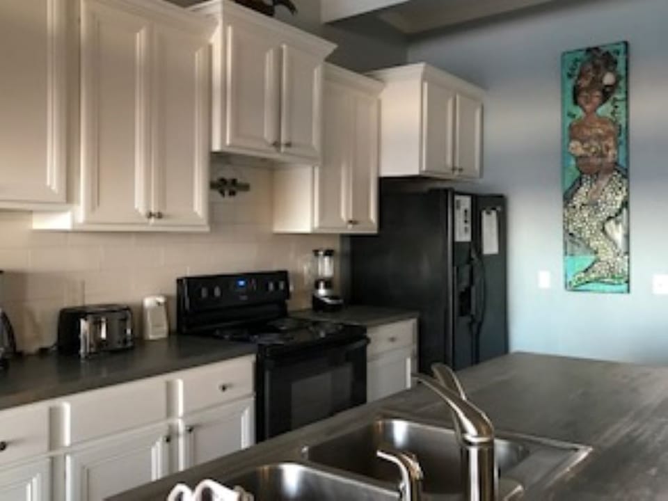 Beach level full kitchen- great for cooking off beach deck- beach snacks/drinks.