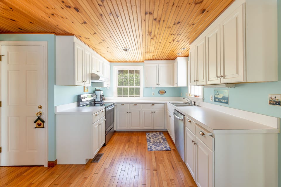 Kitchen on main level
