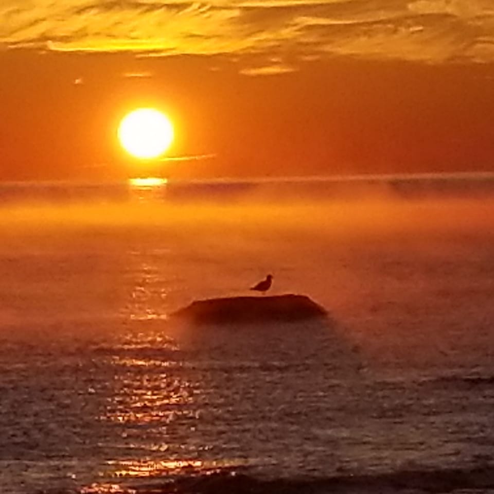 Sunrise at the beach