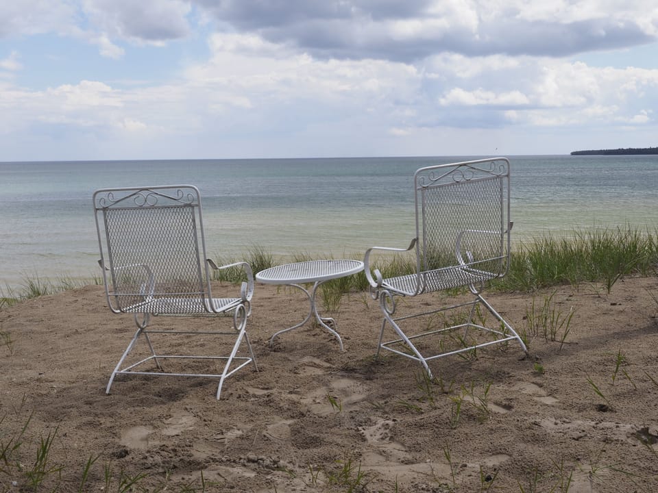View of the lake from the "West Perch". Which "Perch" will be your favorite?