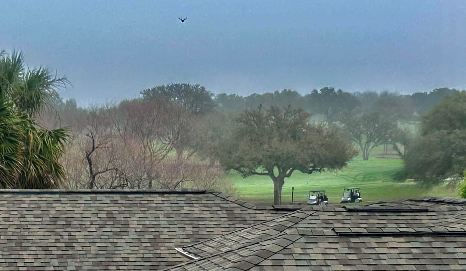 view of golf course
