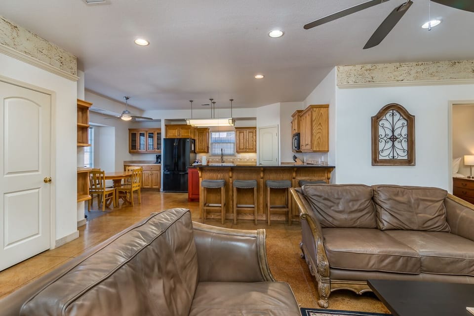 Living Room - Kitchen - Dining Room