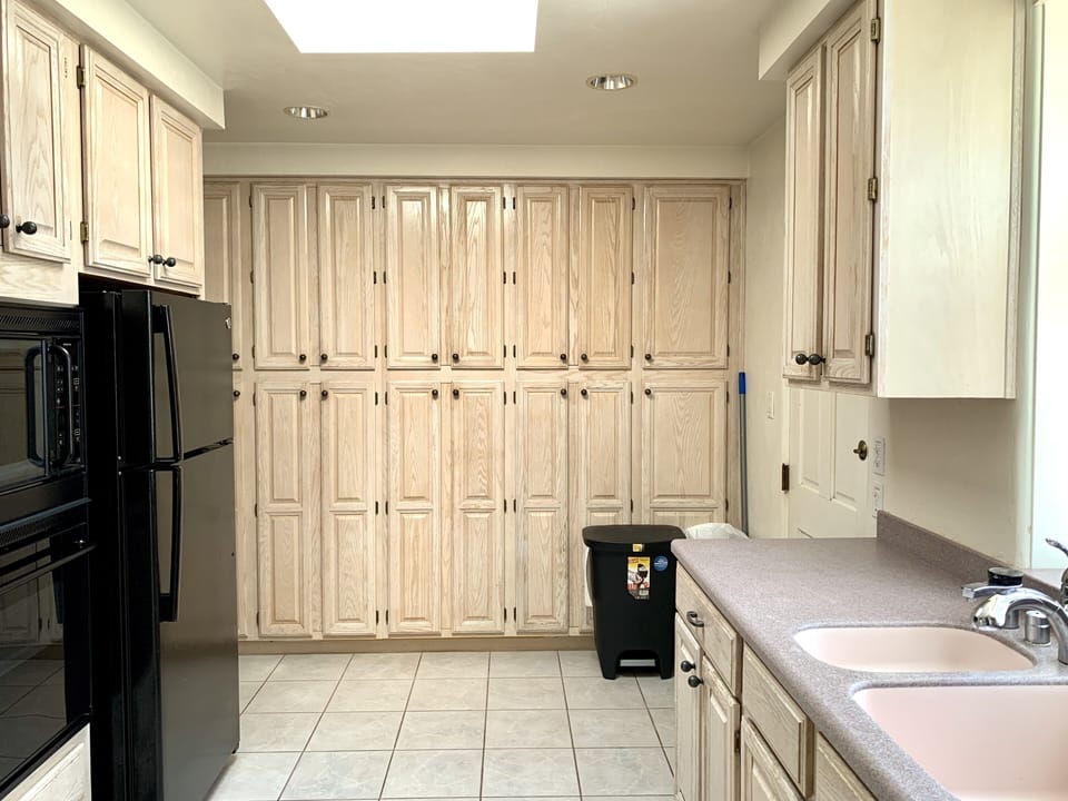 Plenty of pantry space