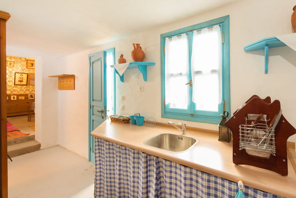 The kitchenette