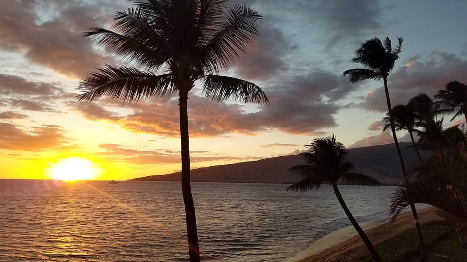Enjoy spectacular sunsets from the lanai and master bedroom.