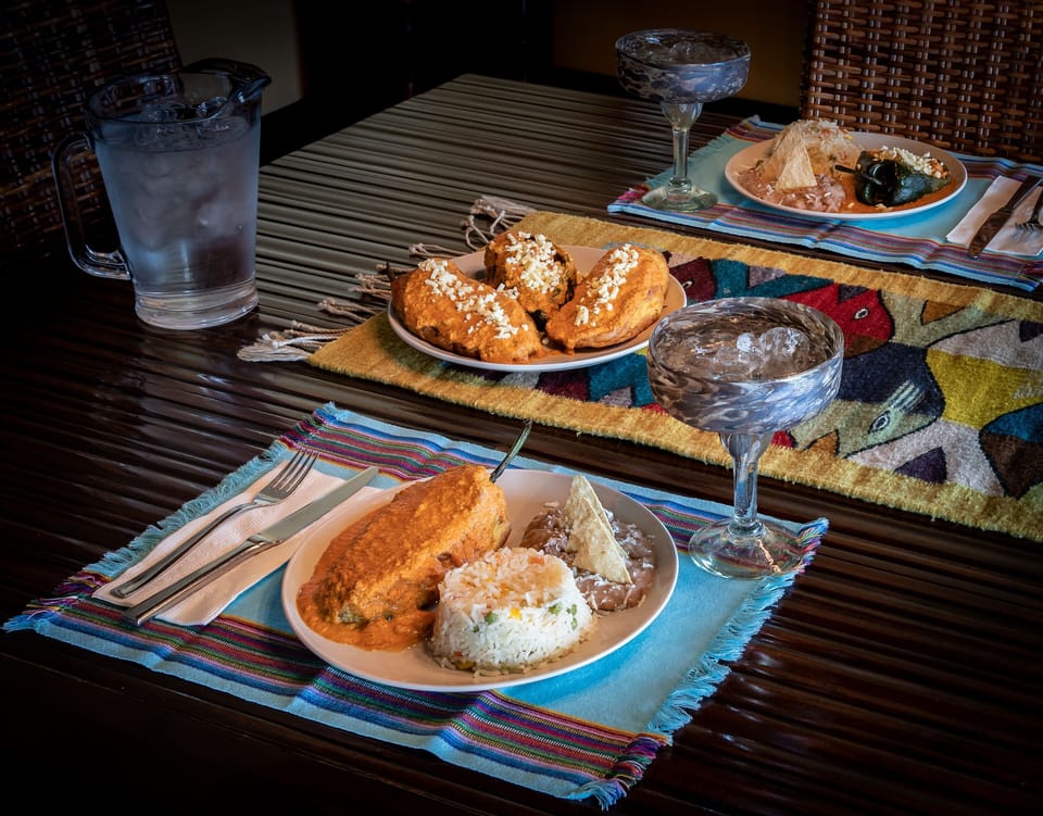Jobita's amazing Shrimp  Chilli Relleno's 