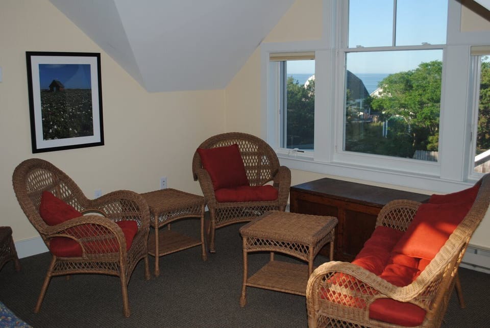 Master Bedroom Sitting Area with Water Views