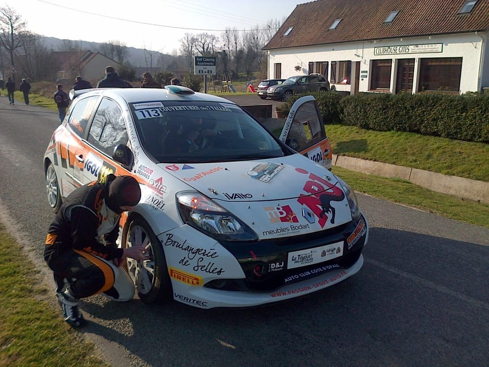 Le Touquet Car Rally held every March - always passes through Beussent