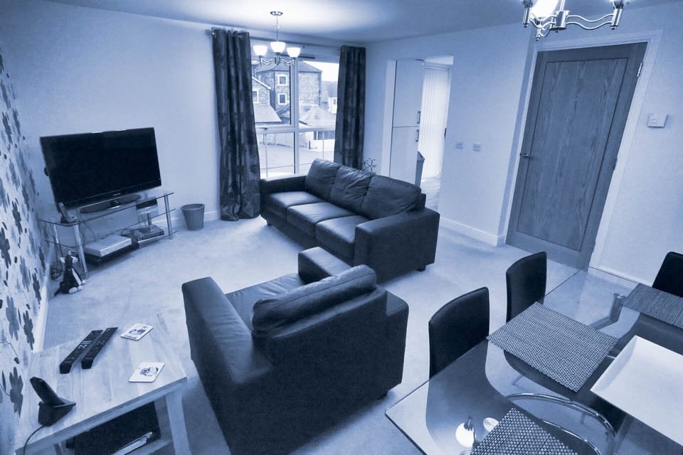 Dining and living room