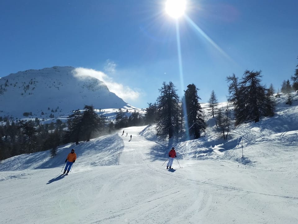 Skiing