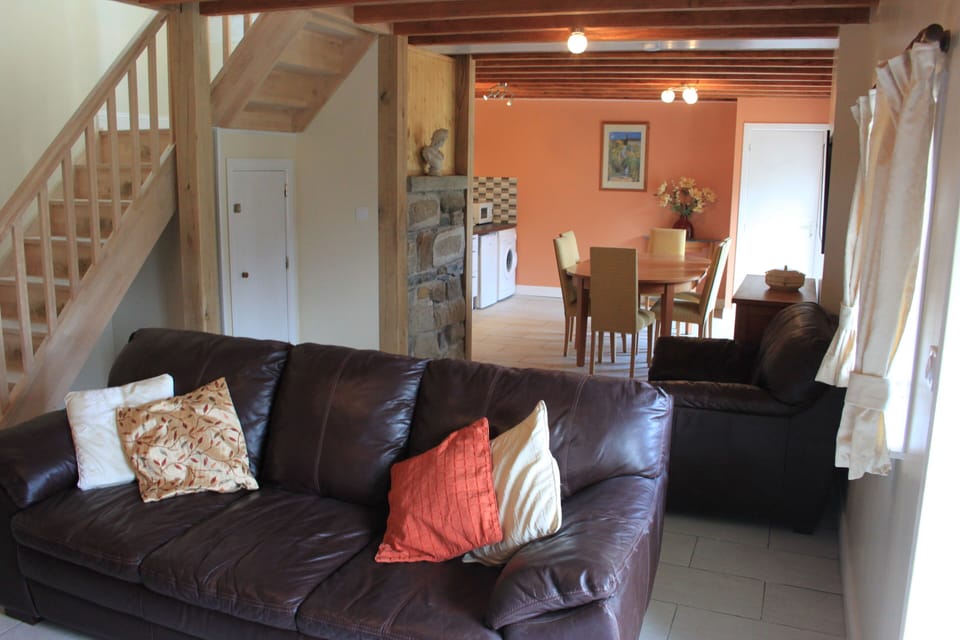 Looking from the lounge