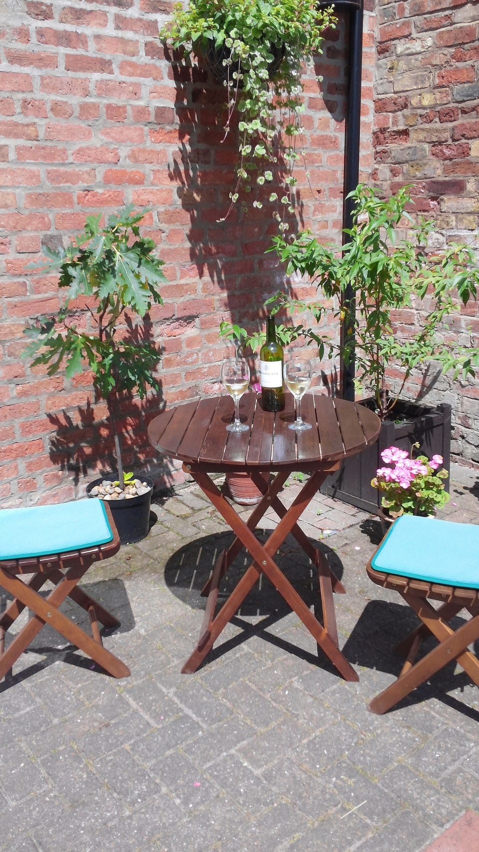 Private courtyard