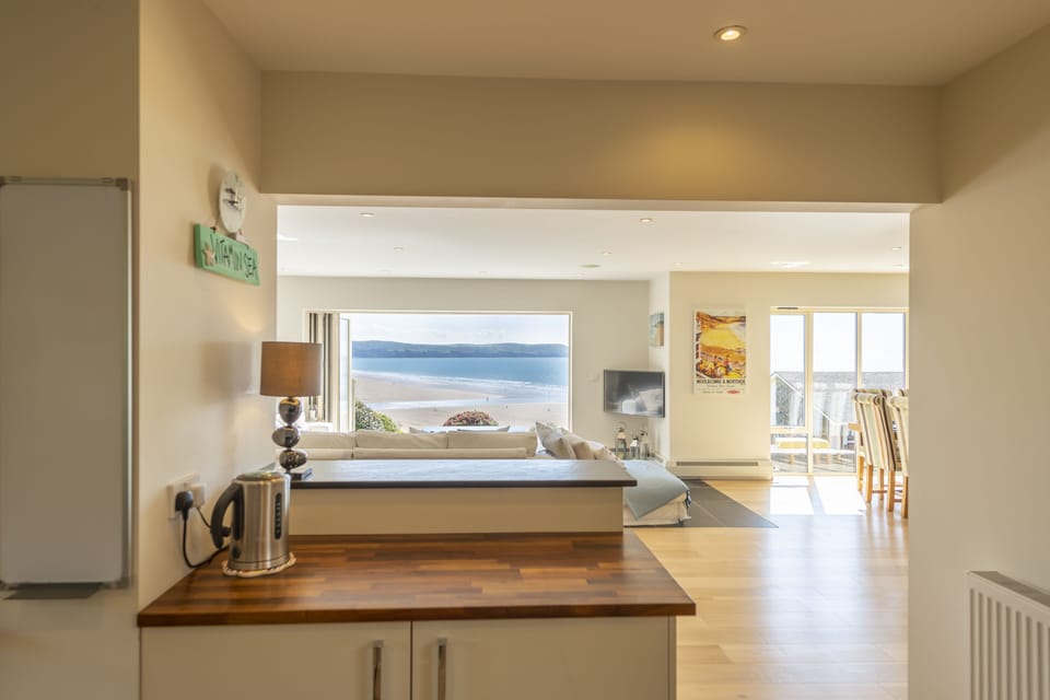 View from Thorpe's kitchen.