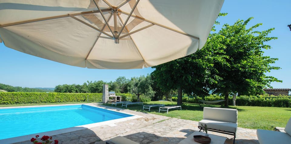 Outside sofa area looking to the vineyards