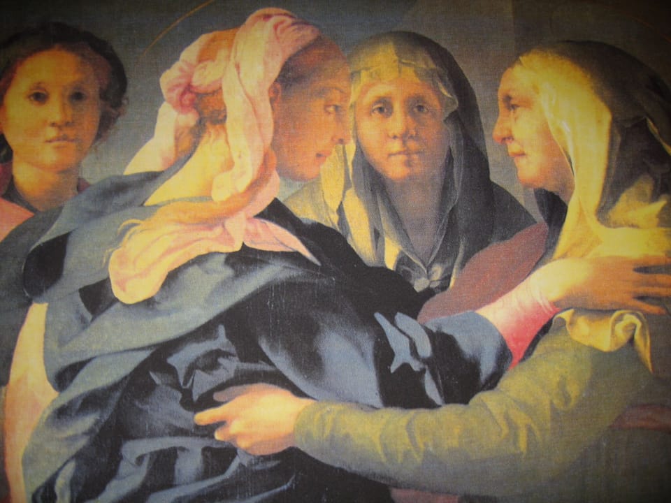 Pontorno print in main bedroom
