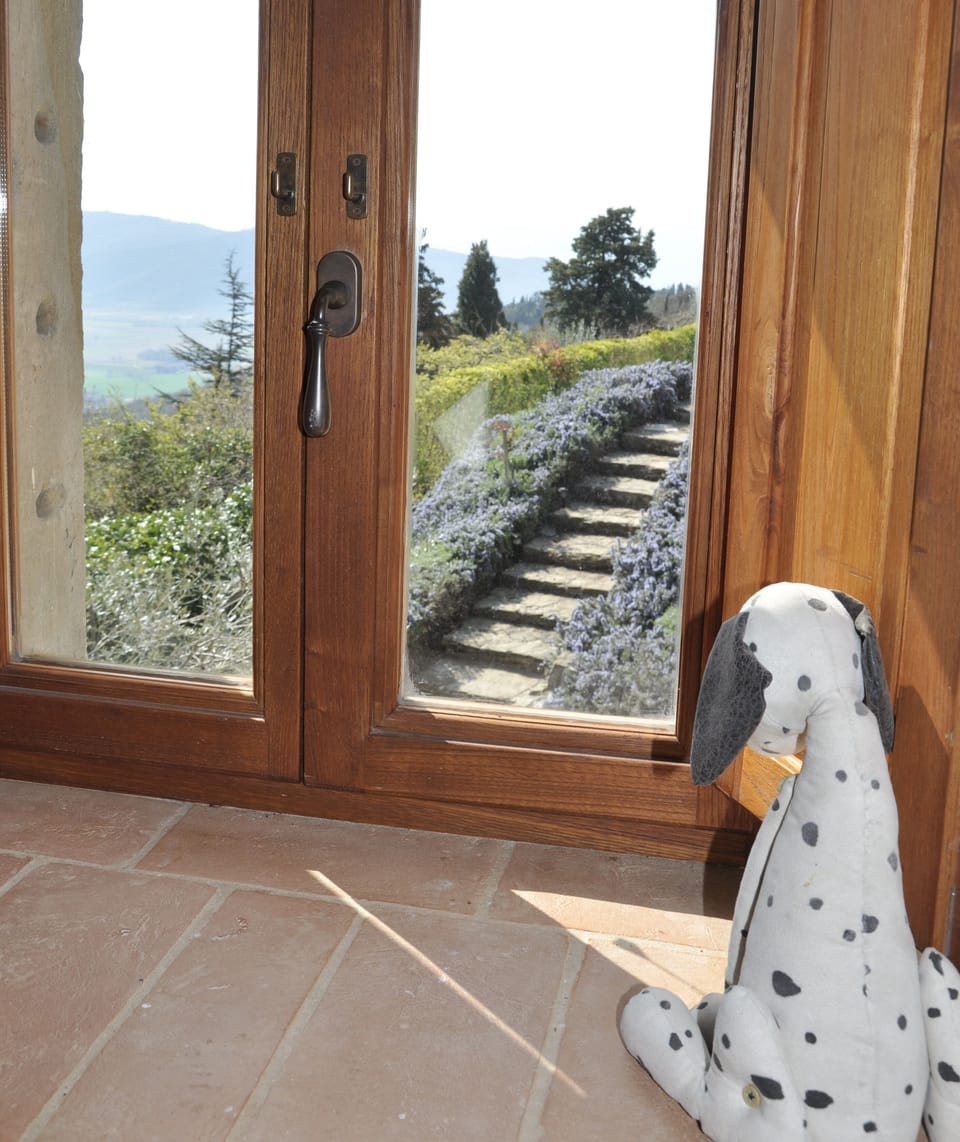 Even the window stops get a great view. 