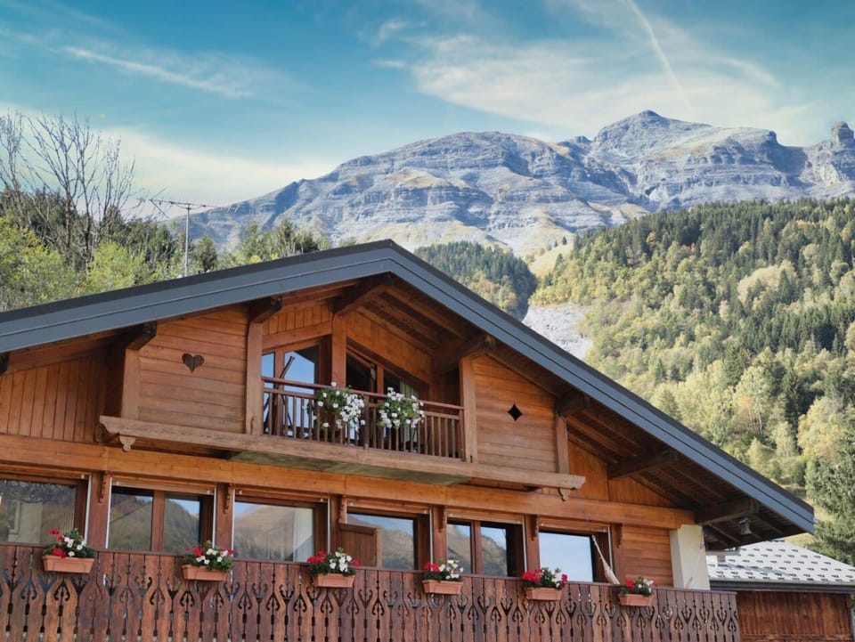 The top two floors of the Mountain House in summer 2023