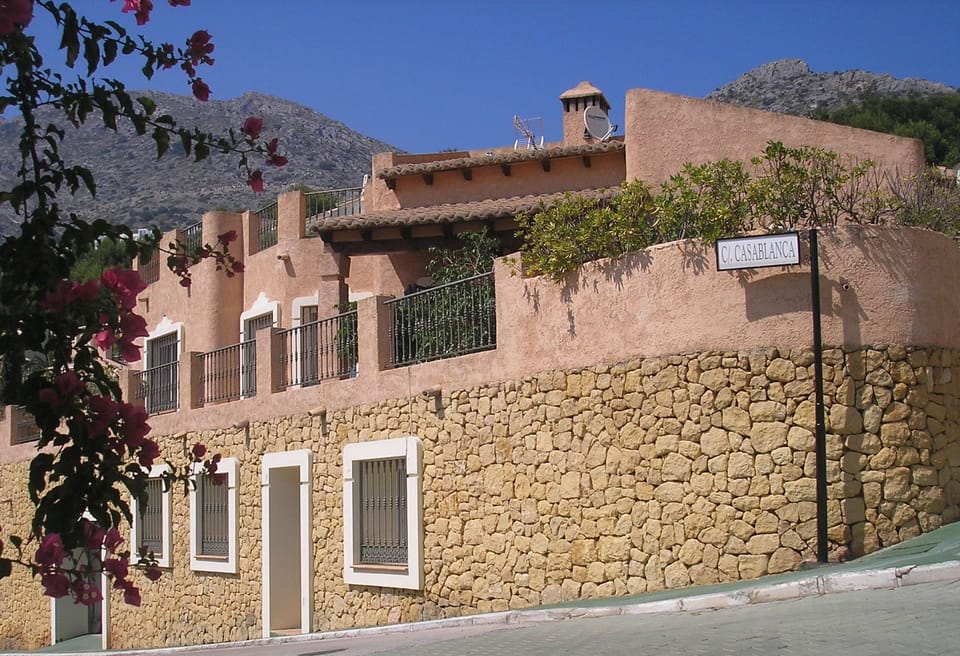 The villa