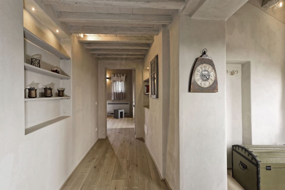House corridor at the first floor of the Main Villa