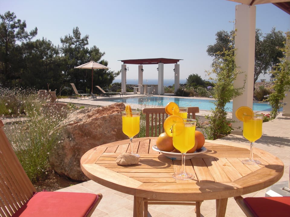 Breakfast on the patio