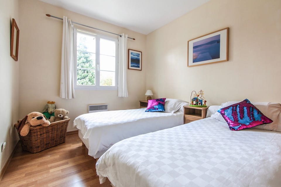Bedroom 2 sleeps 2 either double or single configuration. On ground floor. 