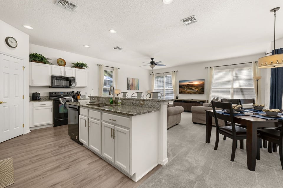 Fully equipped kitchen catering for all your needs during your stay.