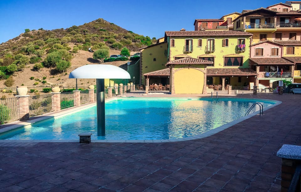 The swimming pool