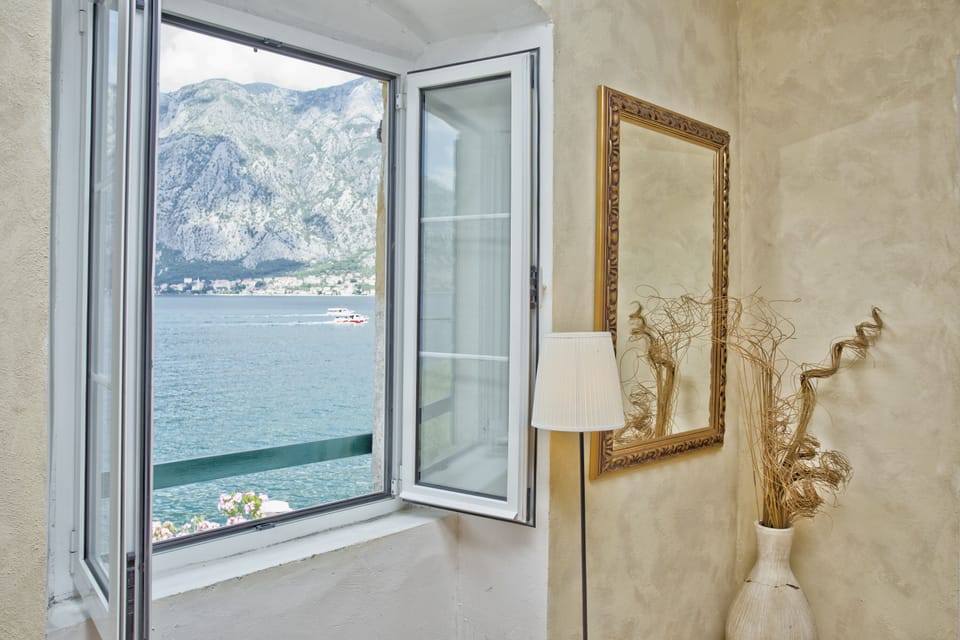 Air Conditioned, Bedroom # 1 at The Stone House, Prcanj 165
