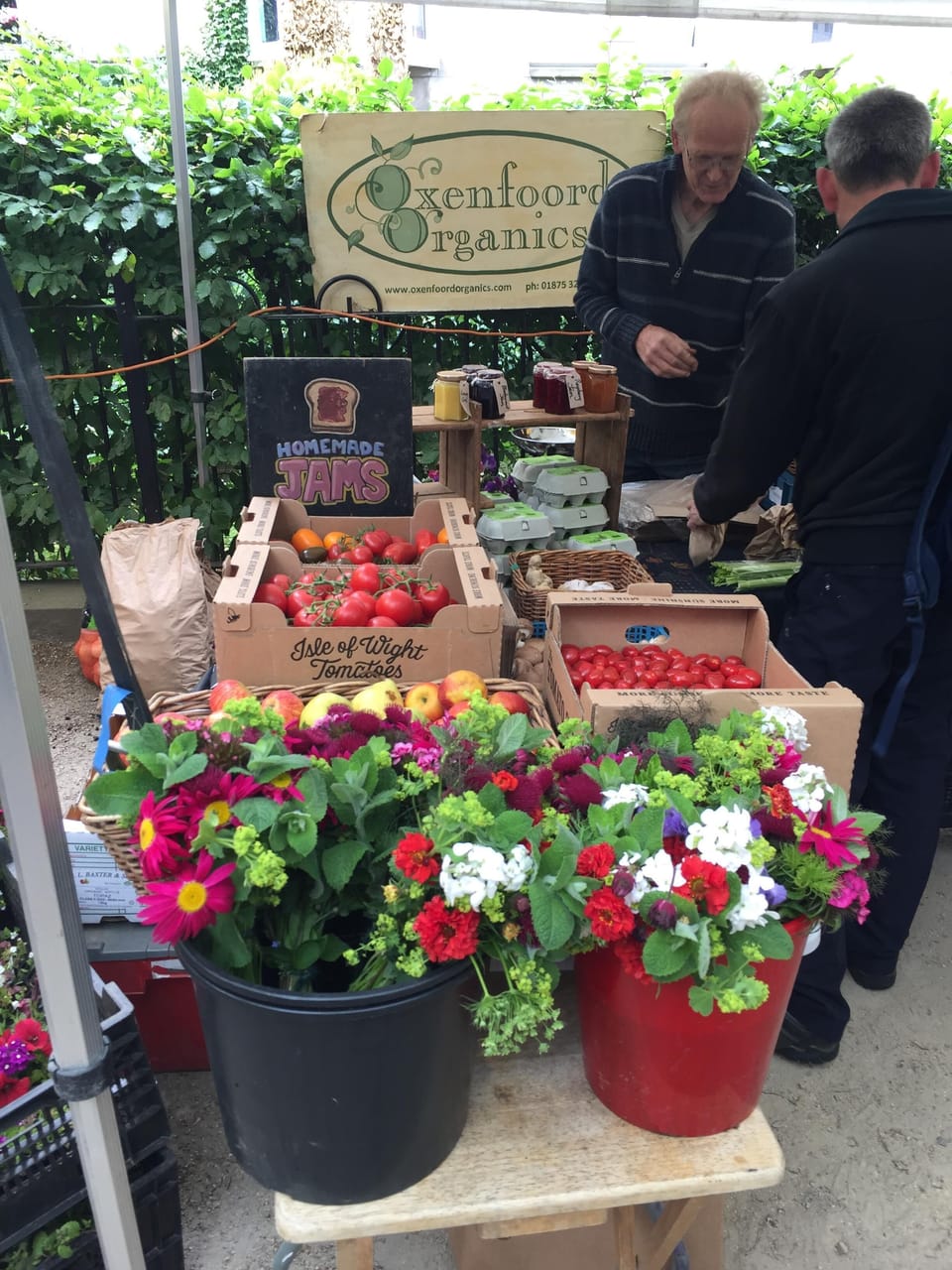 Stockbridge Sunday farmer's market